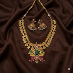 Kasu With Puligoru Pendant - NN00920