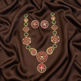 Jadau Long Haram With Studs - KH00409