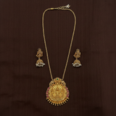 Nakshi Ram Parivar Pendant With Jhumki - NH00442