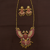 Kempu Gandaberunda Mid Length Haram - NH00443