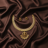 Elegant Gold replica Kaasu Necklace With Detachable Pendant - NN00886