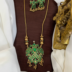 Pota Stone Gandaberunda Necklace - NN00887