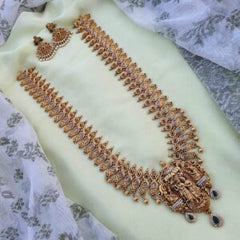 Nakshi Radha Krishna Long Haram - NH0082
