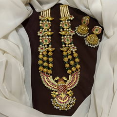 Gandaberunda Beads Long Haram - PB00577
