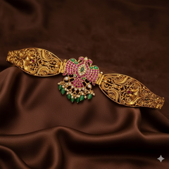 Gandaberunda Pendant Designer Waist Belt - WB0047
