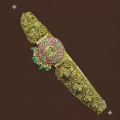 Beautiful Peacock Nakshi Waist Belt - WB0053