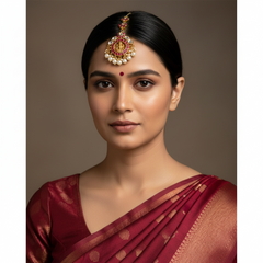 Ruby Jadau Lakshmi Tika - HA00239