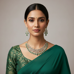 Elegant Diamond Necklace - DN0043