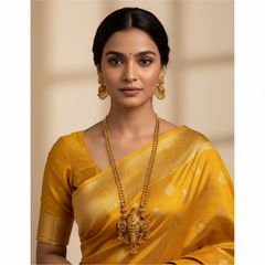 Pendant with Long Mala and jhumki - NH00482