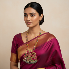 Jadau Lakshmi Neckpeice - KH00360