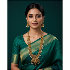 Nakshi Long Lakshmi Haram - NH00430