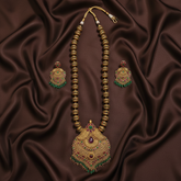Antique Multicolor Haram In Nakshi - NH00322