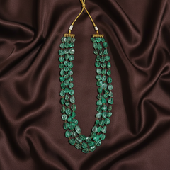 Beautiful 3 liner AD Crystal beads Haram - PB00622