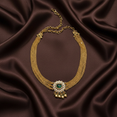 Thin Layer Antique Polish Necklace - NN00876