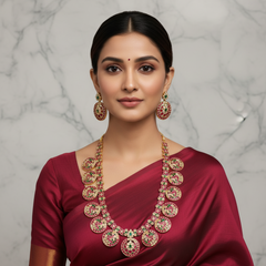 Bottu Mala Haram In Kundan - KH00262