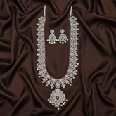 Diamond Long Haram in Ruby Stone - DH0022