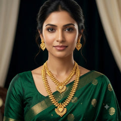 Kerala Design Mango Bridal Set - BR0039