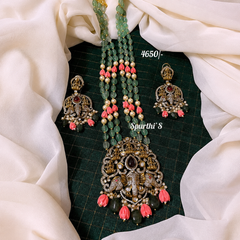 Strawberry Beads Victorian haram - BB0052