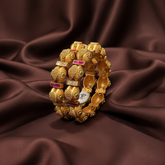 Antique Multi colour Bangle in Kundan - BG00328