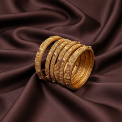 Beautiful Flower Bangles - BG00367