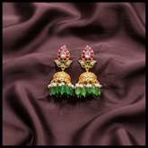 Jadau Mango Jhumki - KE0099