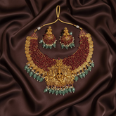 Ruby Grand Lakshmi Bridal Neckalce - NN00951