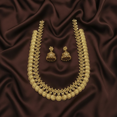 Plain Kaasu With Jhumki - NH00490