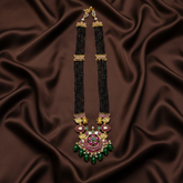 Jadau Black beads - BD00149