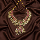 Jadau Guttipusalu Necklace - KN00632