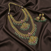 Jadau Bridal Set With Nakshi - BR005