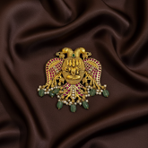 Jadau Gandaberunda Pendant With back Hook - KP00199