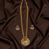 Nakshi Long Chain With Flower Pendant - NH00141