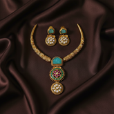 Antic Kante Necklace in Kundan - KN00387