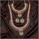 Jadau Bridal Combo Set - BC005