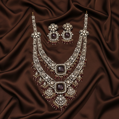 Elegant Victorian Ruby Haram -VH0031