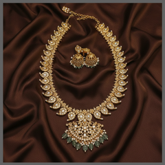 Beautiful Mango Haram With Pearl - NH00193