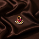 Beautiful Nose Ring With Pearls - NR0039