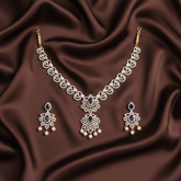 Blue Daimond Necklace - DN002