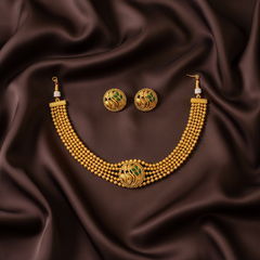 Rashmika Mandanna Gold Replica Choker - NN00902