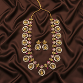 Beautiful Kundan Lakshmi Haram - KH00267