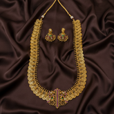 Kaasu Haram Silver Replica in Nakshi - NH00432