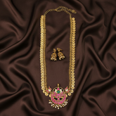Beautiful Lakshmi Kaasu Haram With Pendent - KH00257
