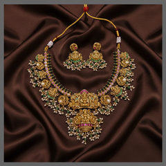 Beautiful Lakshmi Kundan Necklace - KN00520