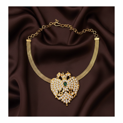 Panchaloha Gandaberunda Pendant with Chain - NN00922