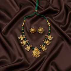 Beautiful Nakshi Pendants with Beads - PB00592
