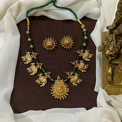 Beautiful Nakshi Pendants with Beads - PB00592