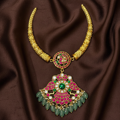 Jadau Pendant Kante Sets- KN00655