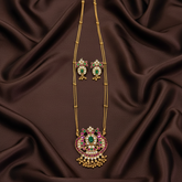 Pota Stone Gandaberunda Pendant With Chain - NH00446