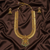 Kaasu Nakshi Haram With Detachable Pendants - NH00429