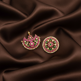 Jadau Sun and Moon Patter Hair Accessory - HA00238
